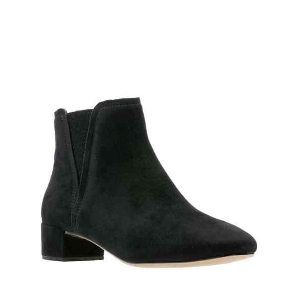 Clarks Womens Orabella Ruby Ankle Boots Black | UK-6541093